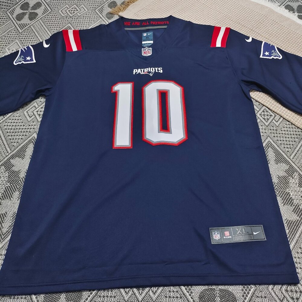 NFL  Patriots #10 Home Navy Jersey